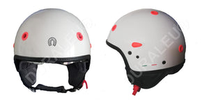 NUDO COLOR Bianco Metal/Rosso Fluo